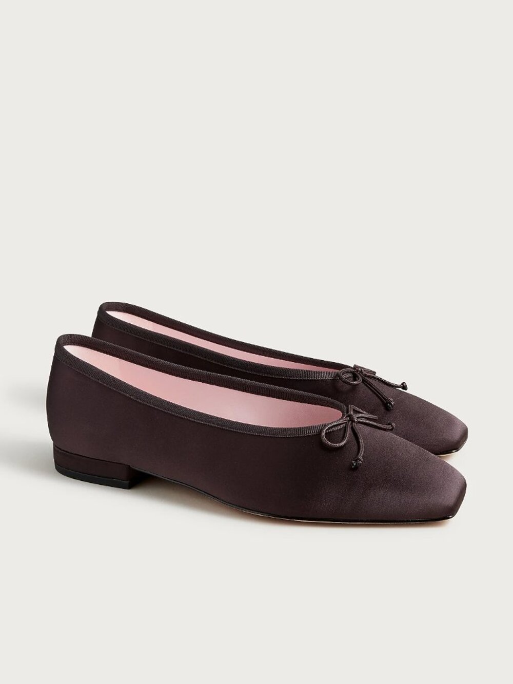 J. Crew Sophie ballet flats in satin
